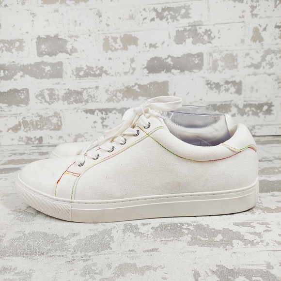 New BP BE PROUD Quinn Pride Gender Inclusive Sneaker In Ivory O652 - Picture 1 of 11